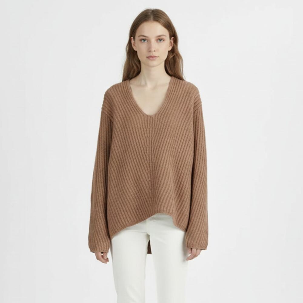 Acne Studios Deborah 100% Wool V-Neck Sweater Size XS - Picture 1 of 8